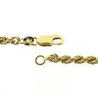Image 5 of Long gold twisted link chain