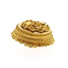 Afbeelding 8 van Antiek gouden broche van een mutsenbel 