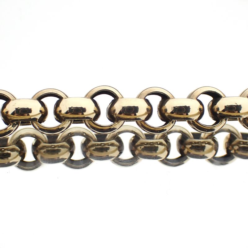 Image 4 of 8-karat Jasseron link bracelet | 19.5 cm