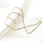 Image 4 of Two-tone gold fantasy link chain | 45 cm