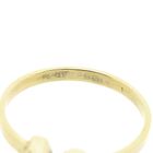 Image 8 of Gold ring with zirconia