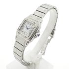 Image 2 of Cartier Santos Galbee; Automatic ladies watch with diamonds