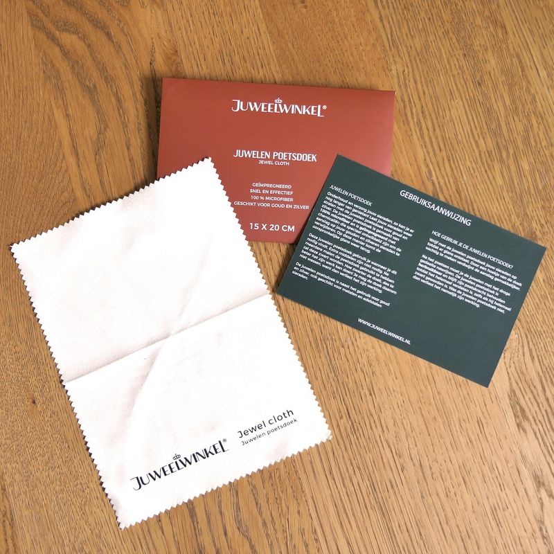 Image 13 of Jewelry polishing cloth; for gold and silver jewelry; 15 x 20 cm