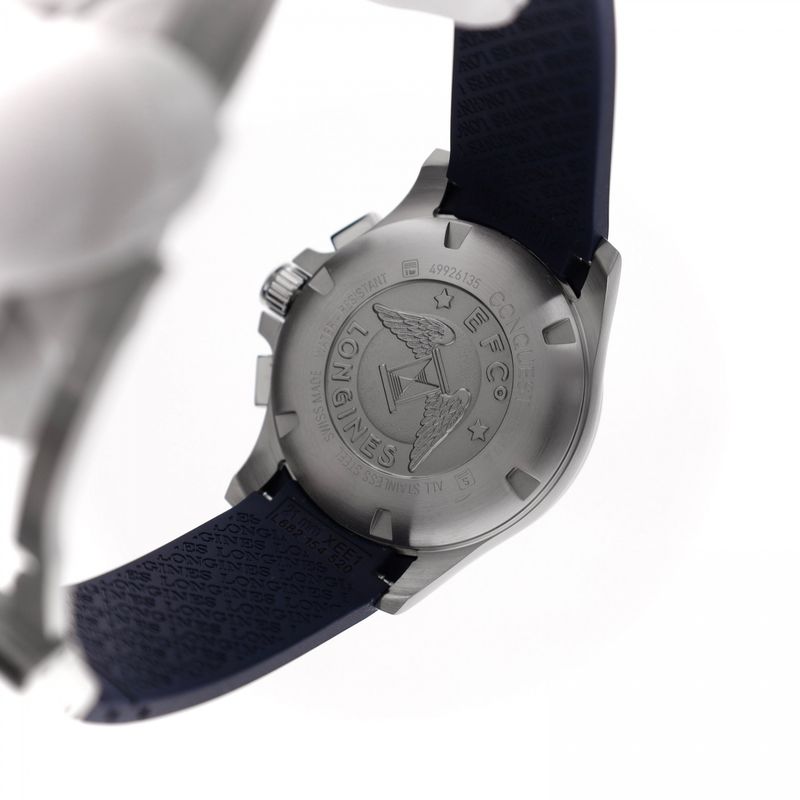 Image 10 of Longines V.H.P. Chronograph L3.717.4.96.9; Men's Watch