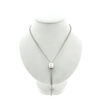 Piaget white gold Possesion necklace with fixed pendant and 0.14 ct diamond