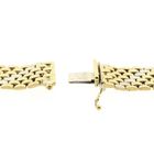 Image 5 of Two-tone gold panther link necklace