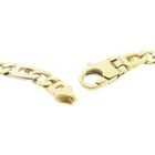 Image 4 of Two-tone gold navy link necklace; Men's