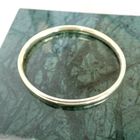 Image 3 of Gold smooth slave bracelet | Ø 60 mm