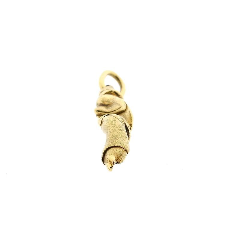Image 7 of Solid Gold Abstract Pendant