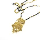 Image 3 of Gold Mangalsutra necklace with onyx