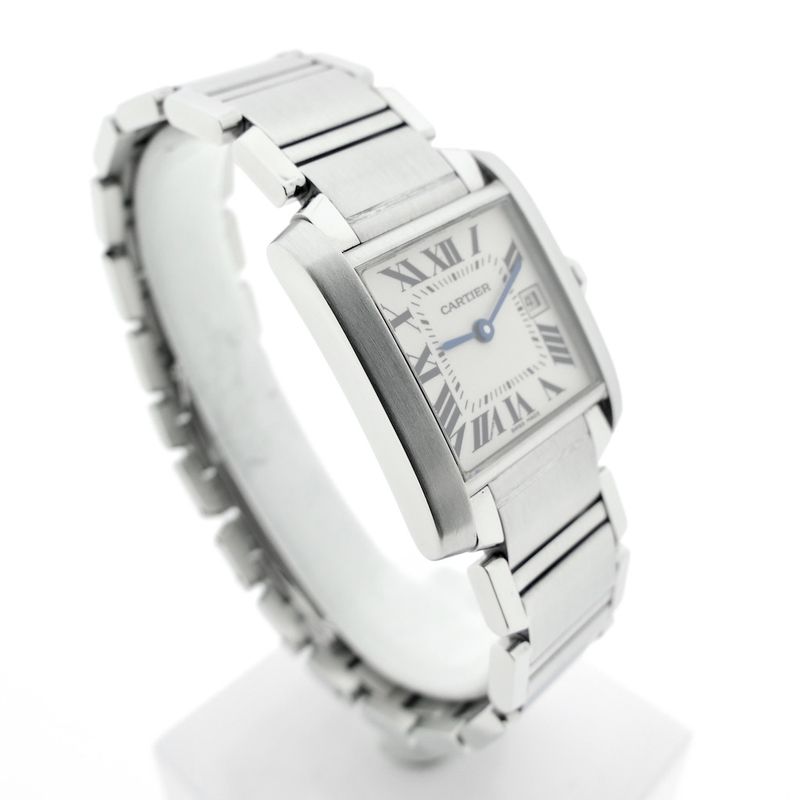 Image 3 of Cartier Tank Francaise; Ladies watch