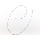 Image 12 of Silver gourmet link chain (suitable for a pendant) | 38 cm