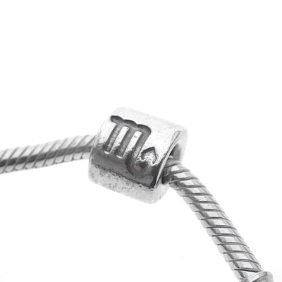 Image 2 of Pandora charm; Silver; Scorpio zodiac sign