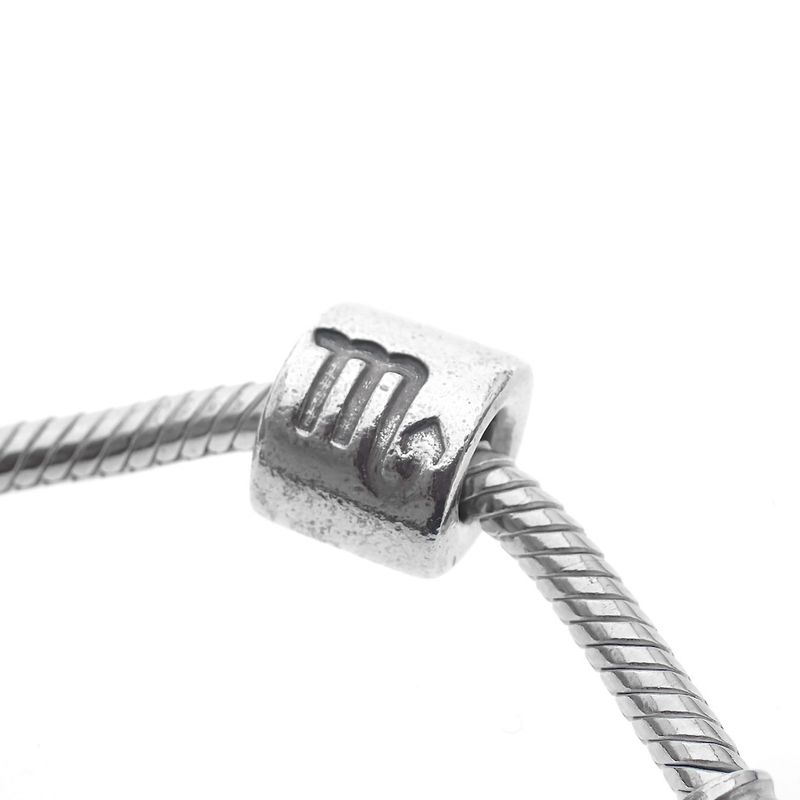 Image 2 of Pandora charm; Silver; Scorpio zodiac sign