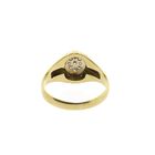 Image 5 of Two-tone gold men's ring with diamond | 0.20 ct.
