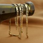 Image 2 of Gold closed Figaro link chain