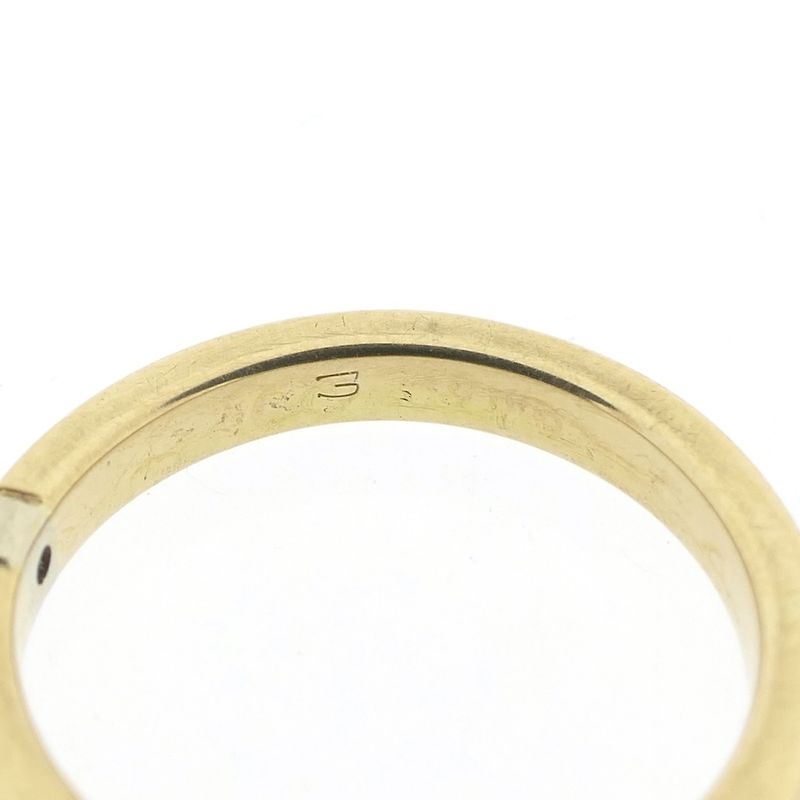 Image 8 of Gold (wedding) ring with diamond; 0.035 ct.
