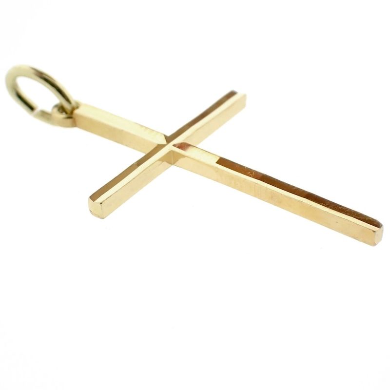 Image 3 of Gold pendant of a cross