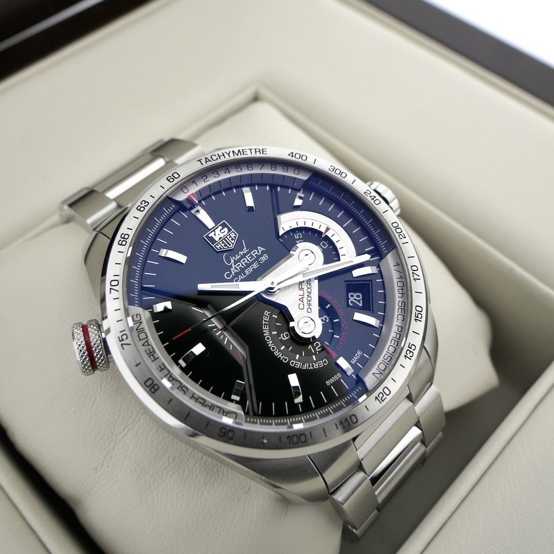 Image 21 of TAG Heuer Grand Carrera 'Calibre 36' CAV5115; Chronograph men's watch