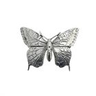 Image 1 of Silver brooch of a butterfly