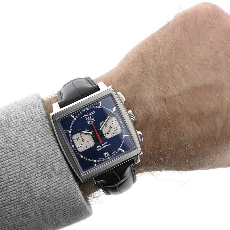 Image 11 of TAG Heuer Monaco CW2113; Chronograph men's watch