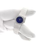 Image 7 of Chopard Geneva Cocktail Watch; Vintage 18k white gold women's watch with a Lapis Lazuli dial