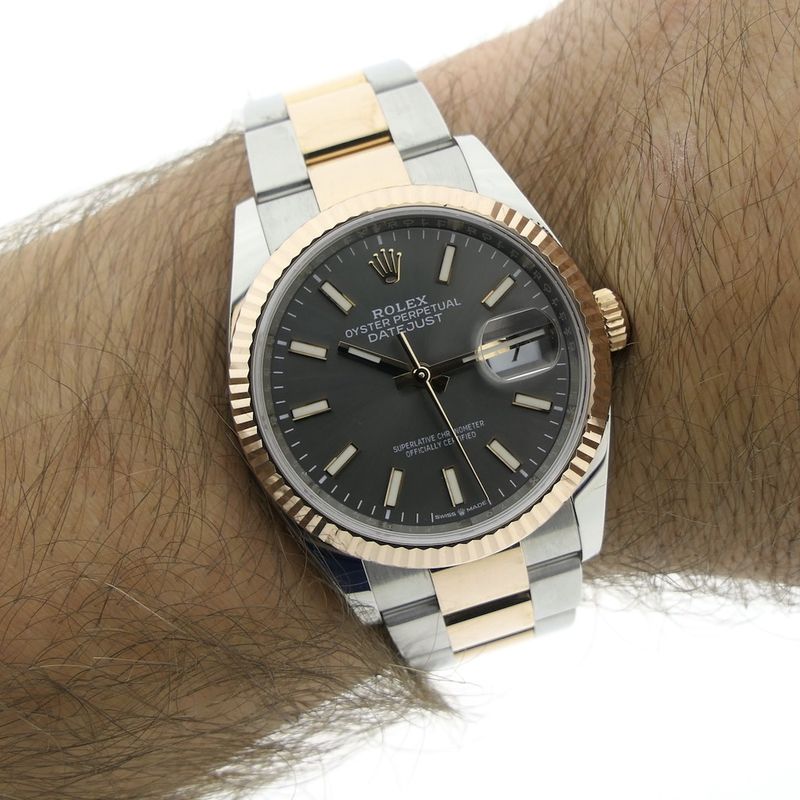 Image 16 of Rolex Datejust 126231; Rose gold/steel watch