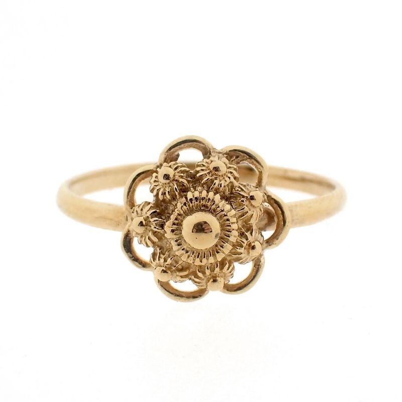 Image 7 of Gold ring with Zeeland button