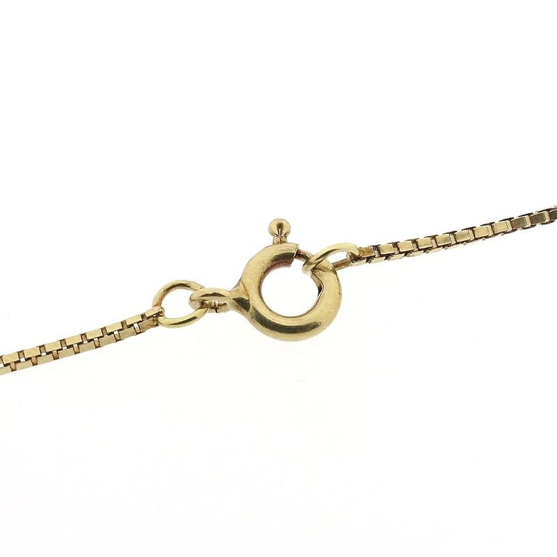 Image 4 of Golden Venetian link chain | 51 cm