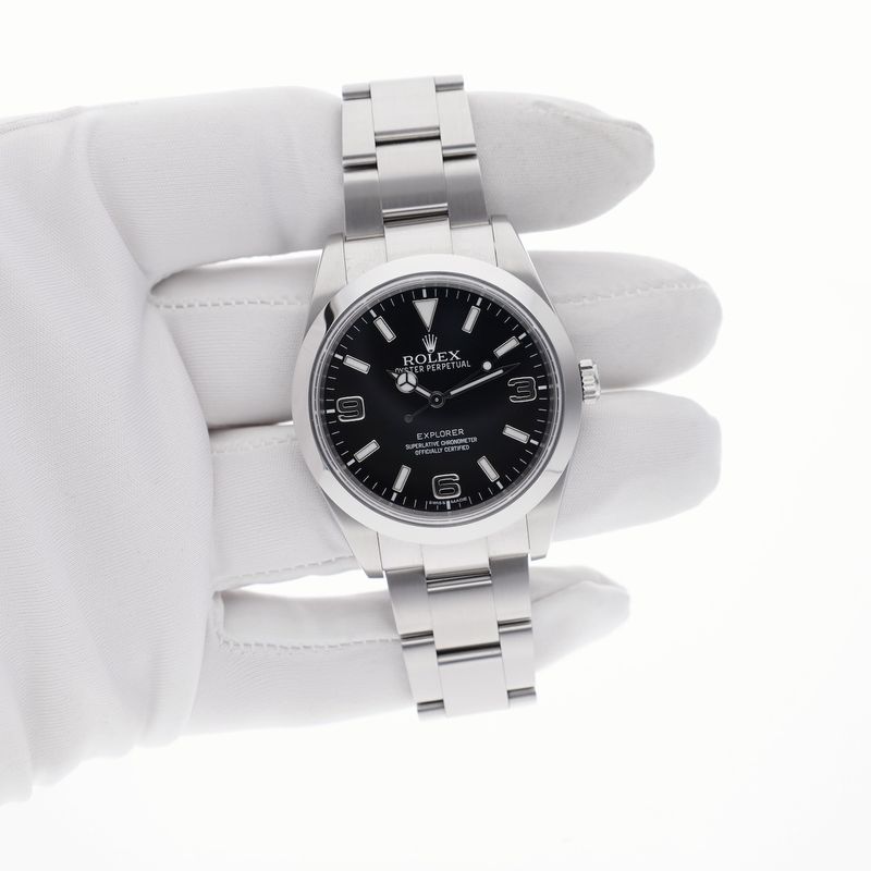 Image 14 of Rolex Explorer 39mm 'MK1' 214270; Automatic men's watch