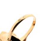 Image 7 of Gold ring with blood coral