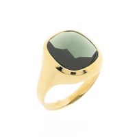 Gold ring with tourmaline