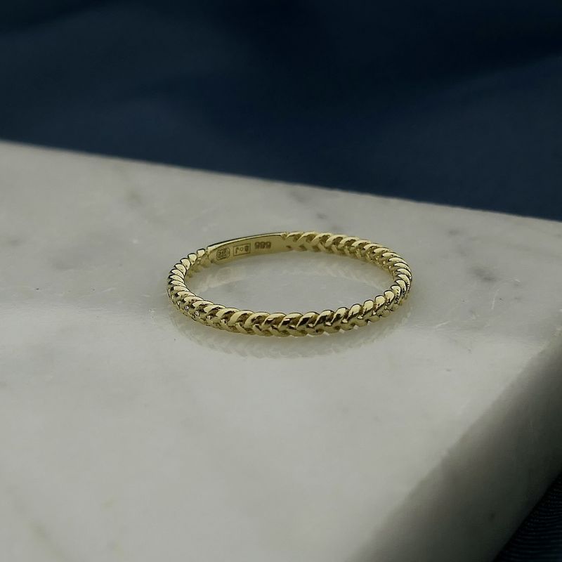 Image 6 of Gold sliding ring