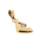 Image 2 of Gold pendant with zirconia