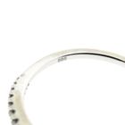 Image 6 of White gold ring/sliding ring with diamond | 0.07 ct.