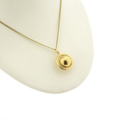 Image 2 of Golden planet pendant