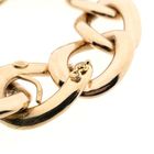 Image 6 of Rose gold gourmet link bracelet with diamonds; 0.72 ct.