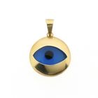 Image 1 of Gold pendant with Nazar (Lucky Eye)