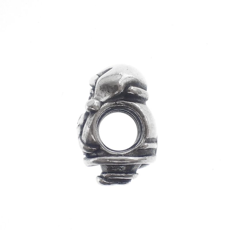 Image 5 of Pandora charm; Silver; Santa Claus