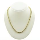 Image 3 of Gold necklace with foxtail link | 45 cm
