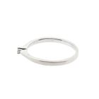 Image 7 of White Gold Solitaire Ring with Diamond 0.025 ct; 14K; Size 15