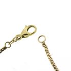 Image 7 of 8K sapphire and diamond necklace; 0.06 ct. | 43 cm