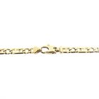 Image 4 of Two-tone gold men's necklace with diamonds.