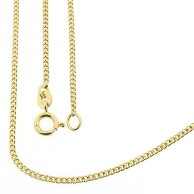 Image 1 of 18K Gold Gourmet Link Chain | 60.5 cm