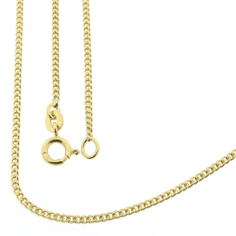 Image 1 of 18K Gold Gourmet Link Chain | 60.5 cm