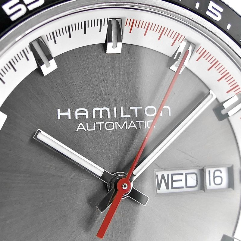 Image 4 of Hamilton Pan Europe Day-Date H354150; Automatic men's watch