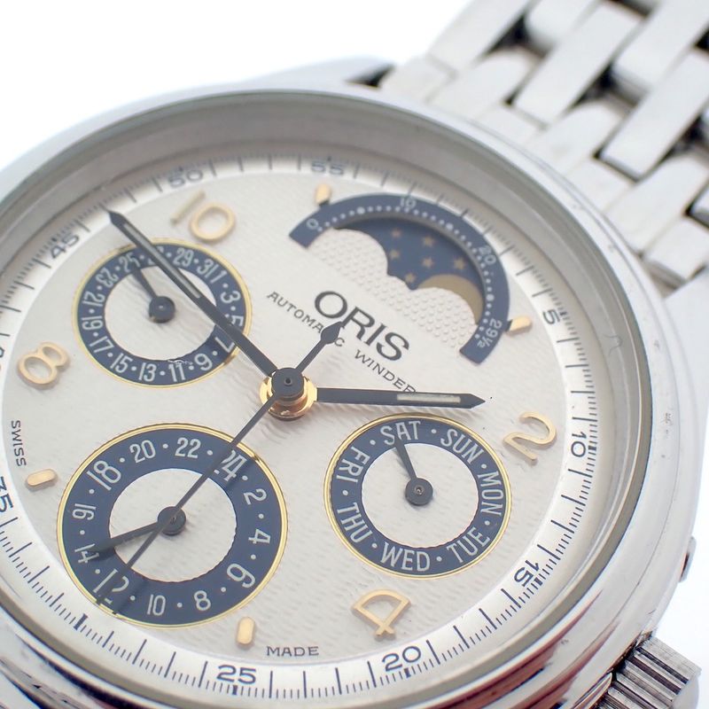 Image 6 of Oris Moonphase; Automatic watch
