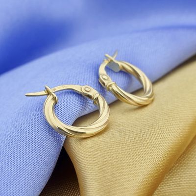 Image 2 of 9 carat stud earrings; Ø 11.7 mm