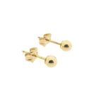 Image 6 of Gold ball stud earrings