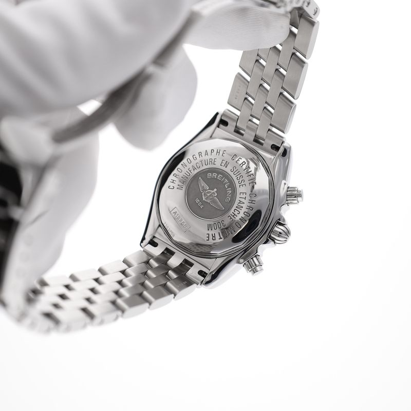 Image 16 of Breitling Chronomat Evolution 'White' A13356; Chronograph men's watch